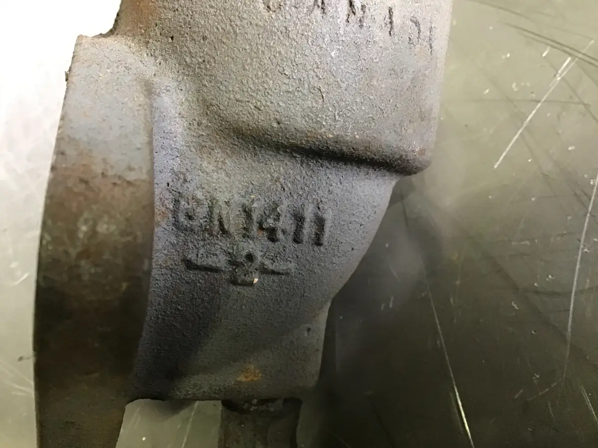 CATERPILLAR WATER ELBOW 6N1411 USED - Picture 2