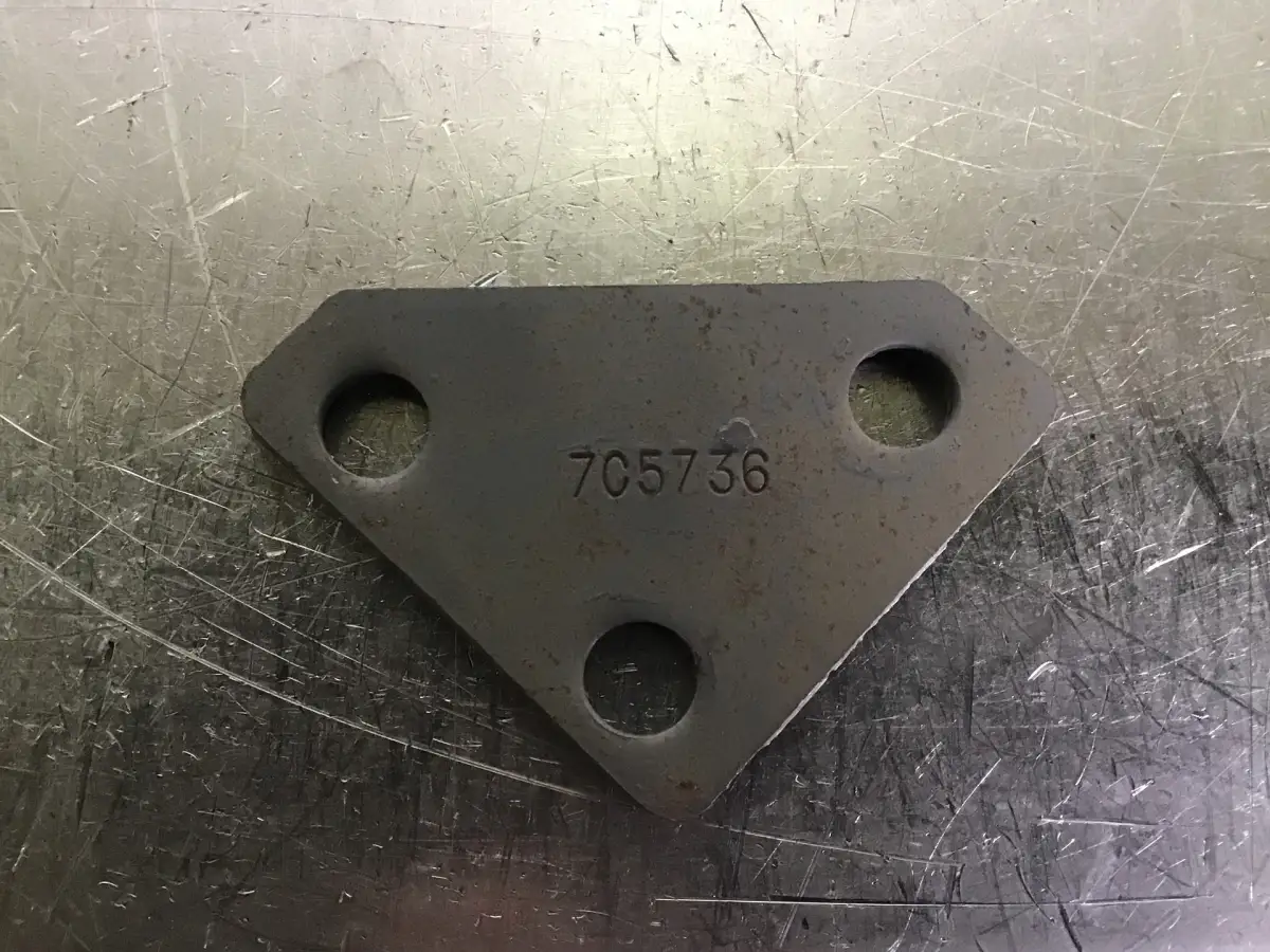 CATERPILLAR BASE PLATE 7C5736 USED - Picture 2