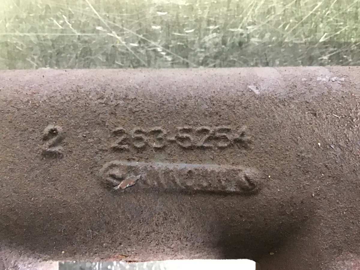 CATERPILLAR EXHAUST MANIFOLD 2635254 USED - Picture 2