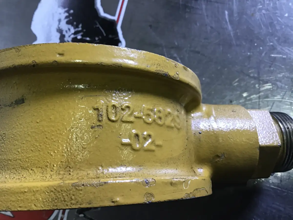 CATERPILLAR OIL FILTER ADAPTER 1025829 USED - Picture 2
