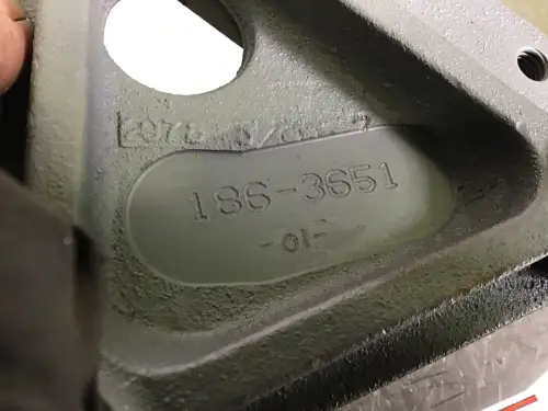 ПОДДЕРЖКА АЛЬТЕРНАТОРА CATERPILLAR 1863651 Б/У - Миниатюра 2
