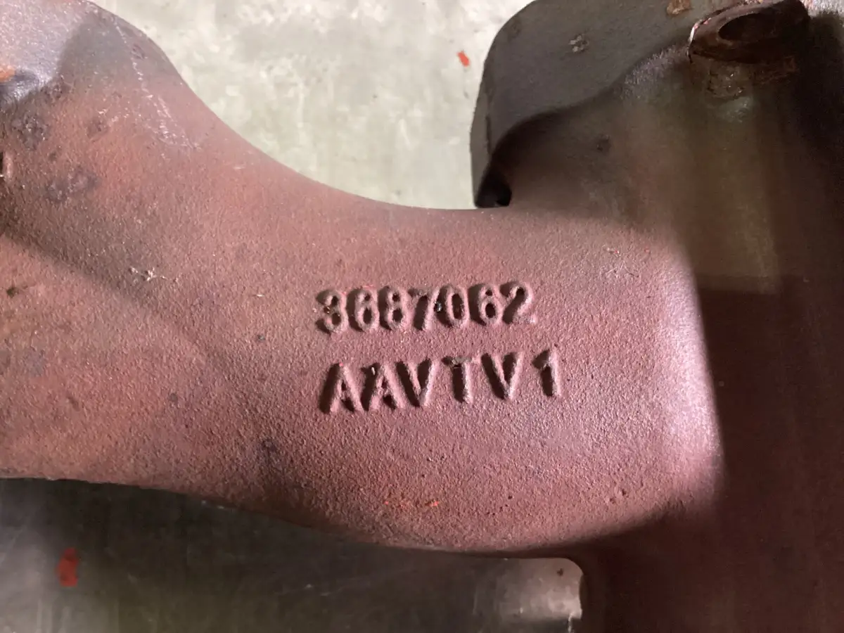 CUMMINS AUSPUFFSAMMLUNG 3687062 GEBRAUCHT – Bild 3