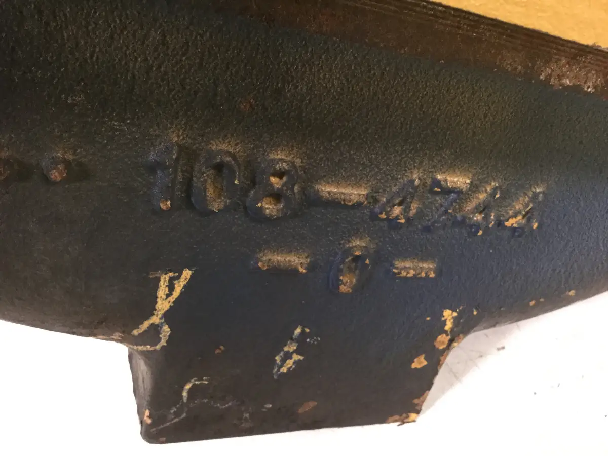 CATERPILLAR FLYWHEEL HOUSING 1084744 USED - Picture 2