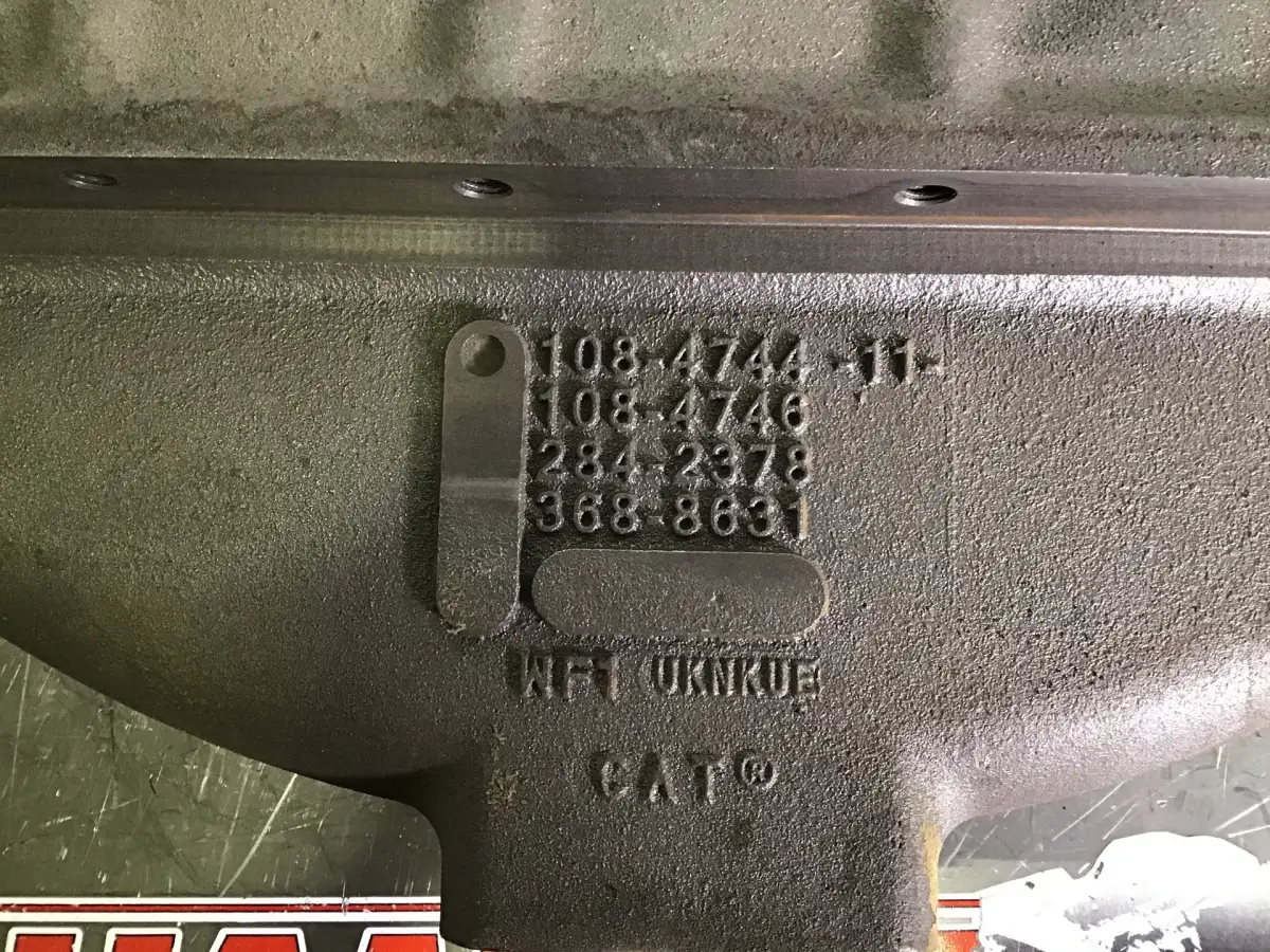 CARTERA DE VOLANTE CATERPILLAR 1084744 USADA - Imagen 2