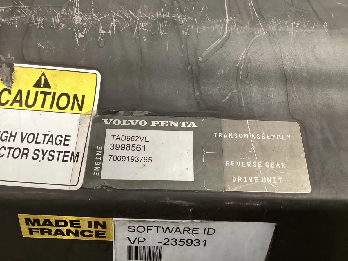 VOLVO PENTA 3998561 GEBRUIKT - Afbeelding 2