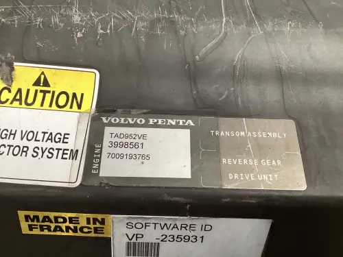 VOLVO PENTA 3998561 GEBRUIKT - Miniatuur afbeelding 2