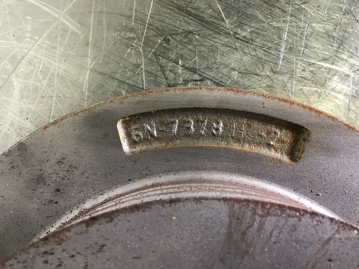 CATERPILLAR CRANKSHAFT PULLEY 6N7378 USED - Picture 2