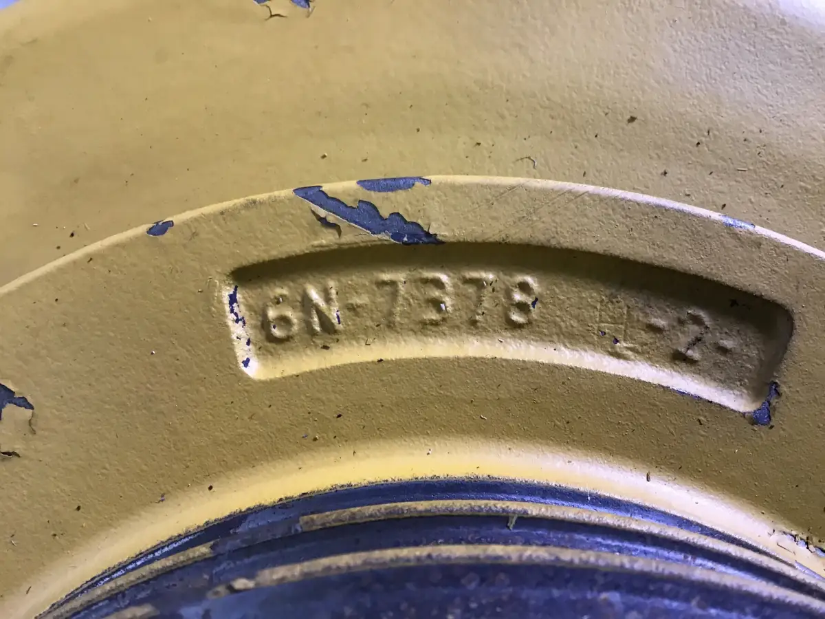 CATERPILLAR CRANKSHAFT PULLEY 6N7378 USED - Picture 2
