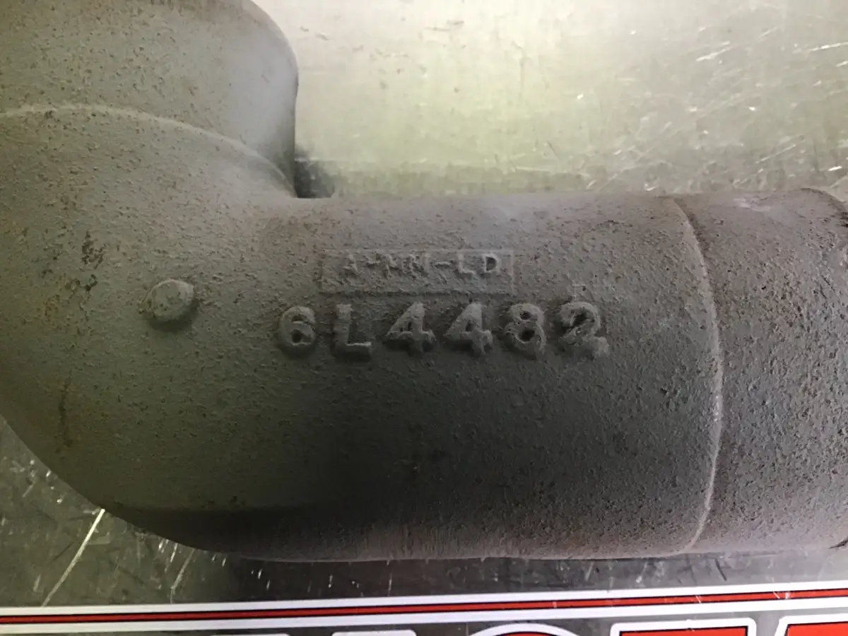 CATERPILLAR WATER ELBOW 6L4482 USED - Picture 2