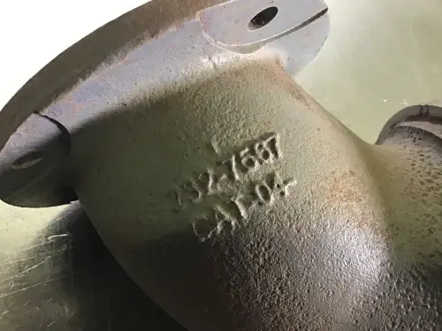 CATERPILLAR AUSLAUFBOGEN 2327567 GEBRAUCHT – Vorschaubild 2