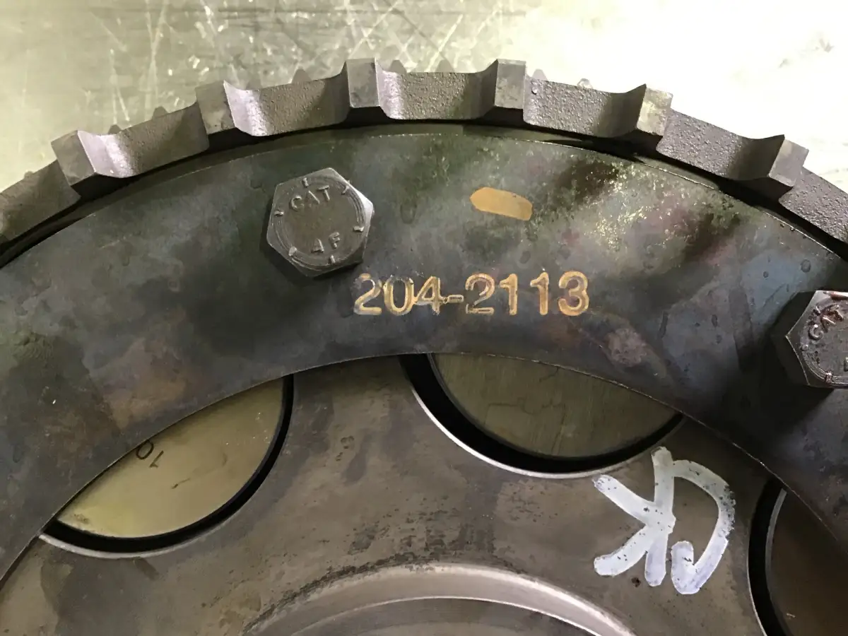 CATERPILLAR CAMSHAFT GEAR 2049316 USED - Picture 2
