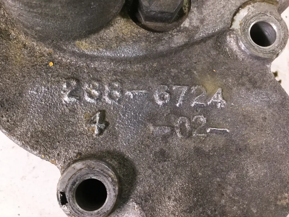 CATERPILLAR THERMOSTAT HOUSING 2386724 USED - Picture 2