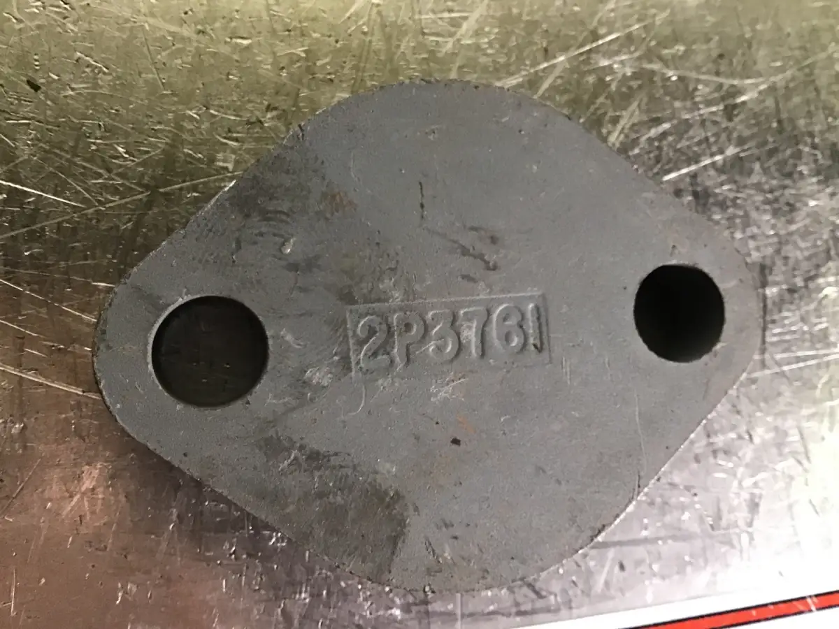 CATERPILLAR COVER PLATE 2P3761 USED - Picture 2