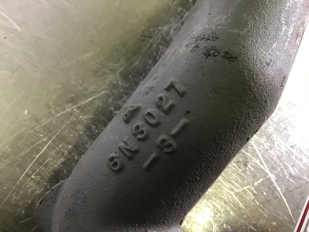 CATERPILLAR WASSERROHR 6N3025 GEBRAUCHT – Bild 2