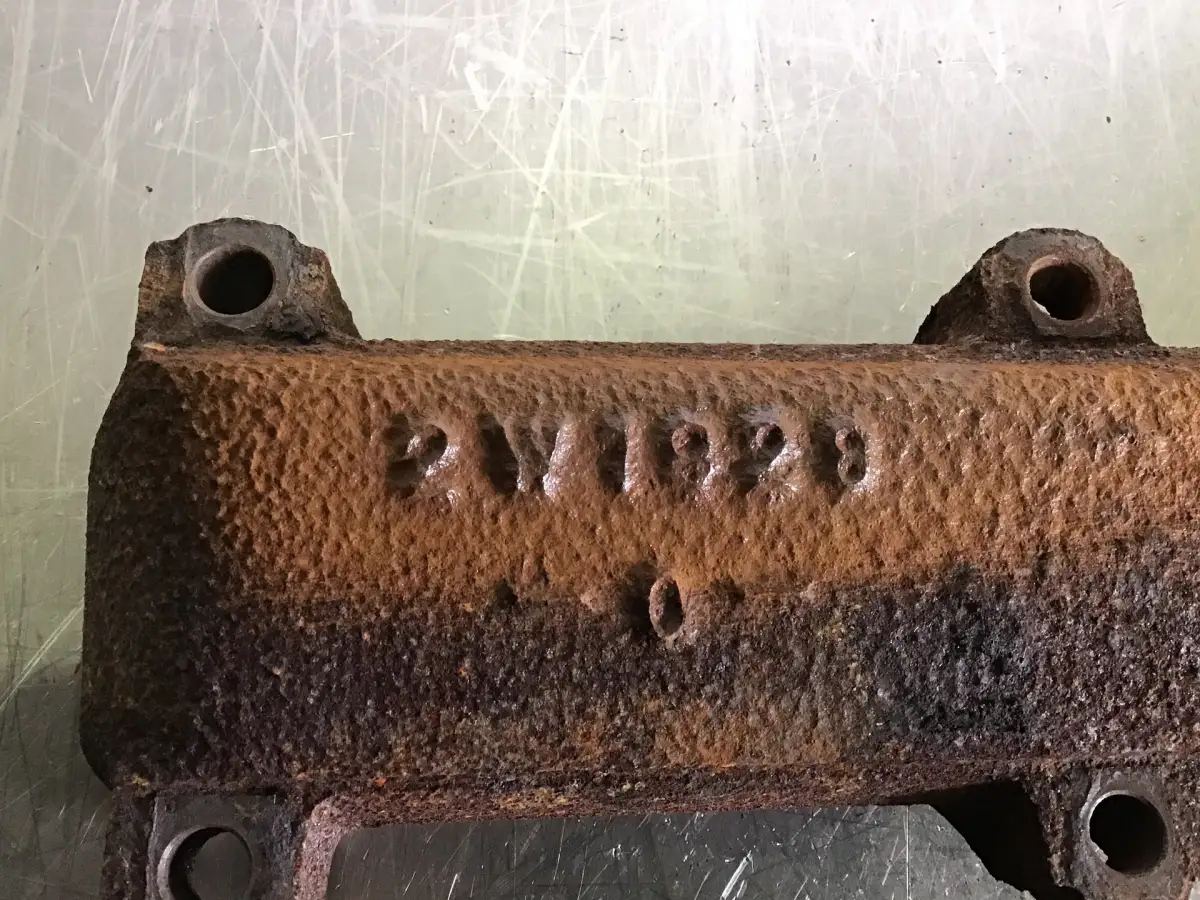 CATERPILLAR EXHAUST MANIFOLD 2W1929 USED - Picture 2