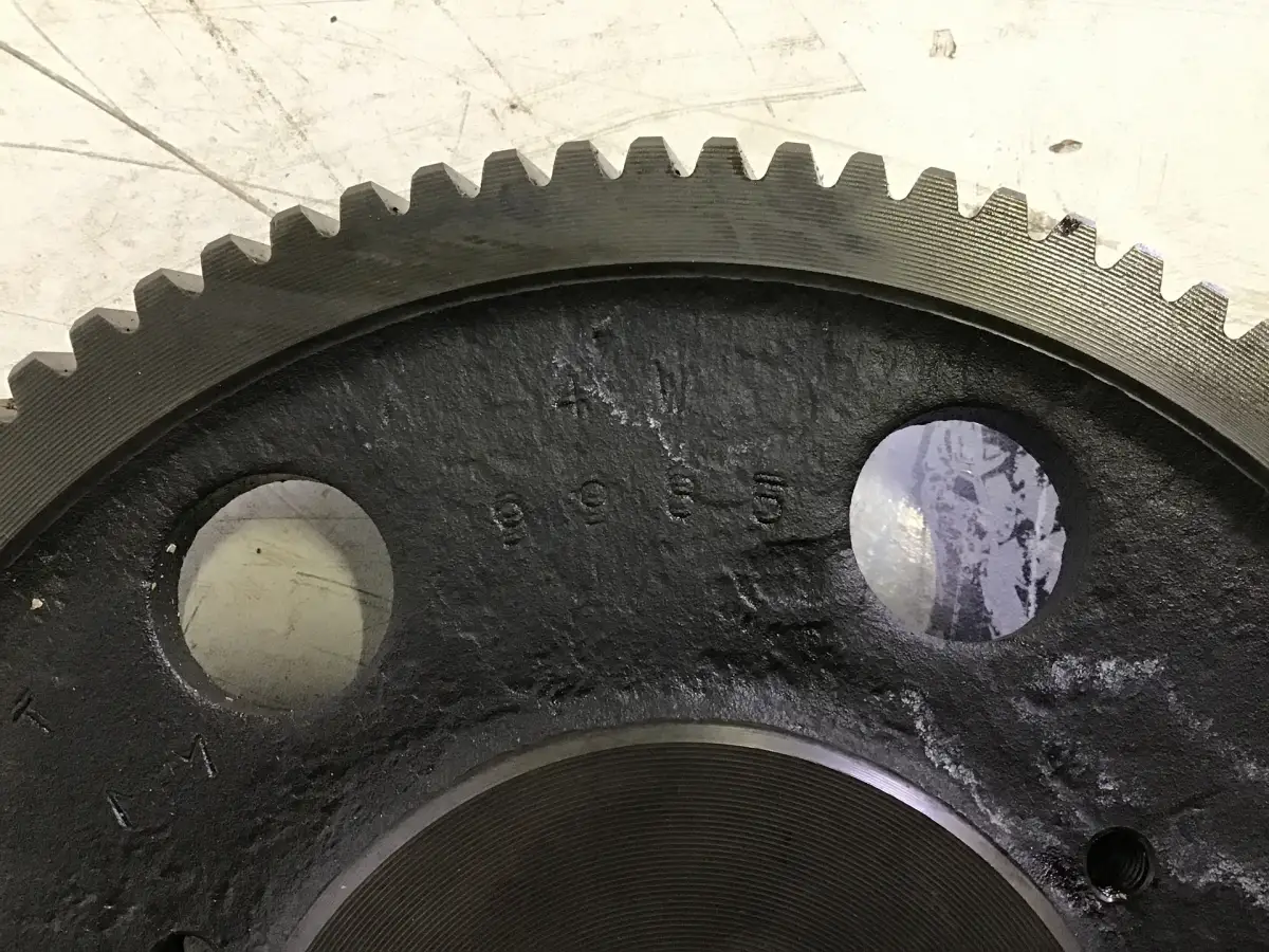 CATERPILLAR CAMSHAFT GEAR 4W9985 USED - Picture 2
