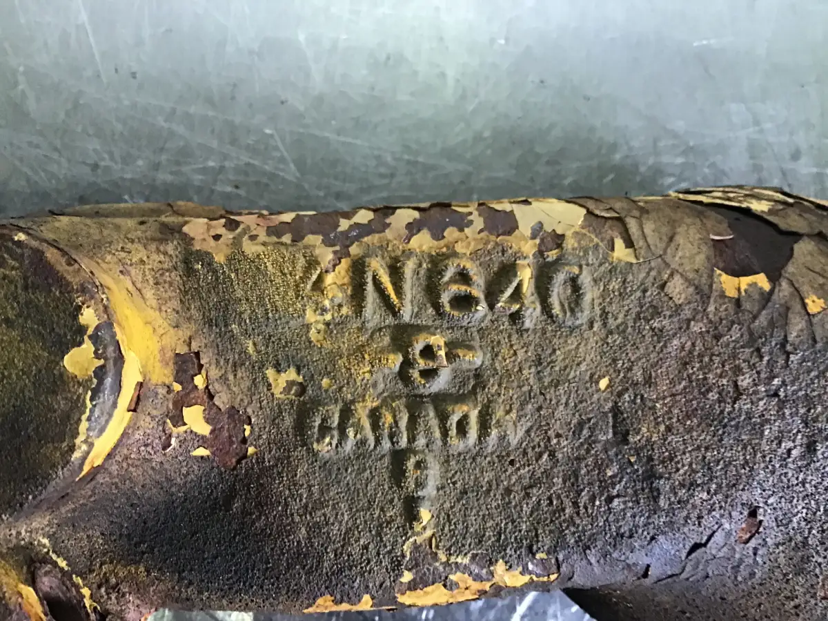 CATERPILLAR OIL COOLER COVER 4N0640 USED - Picture 2