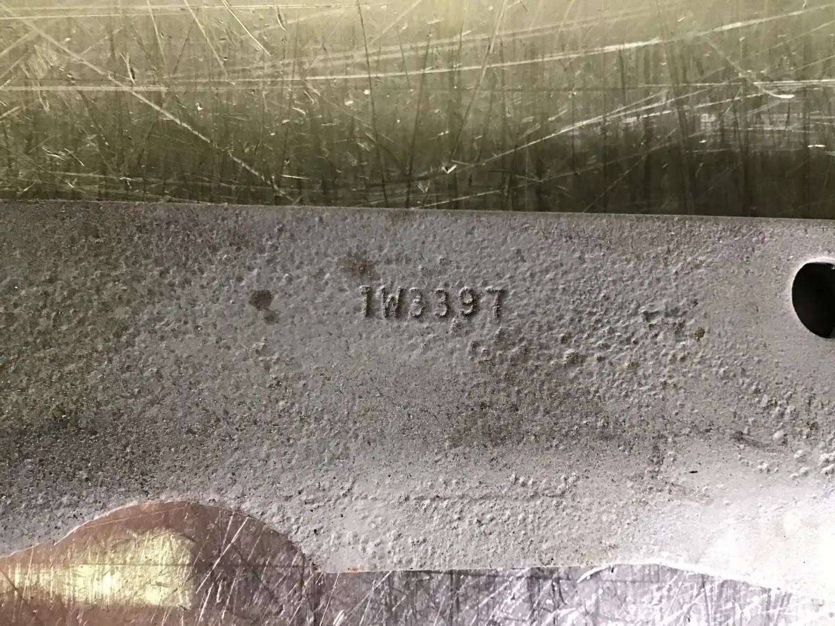 CATERPILLAR COVER PLATE 1W3397 USED - Picture 2