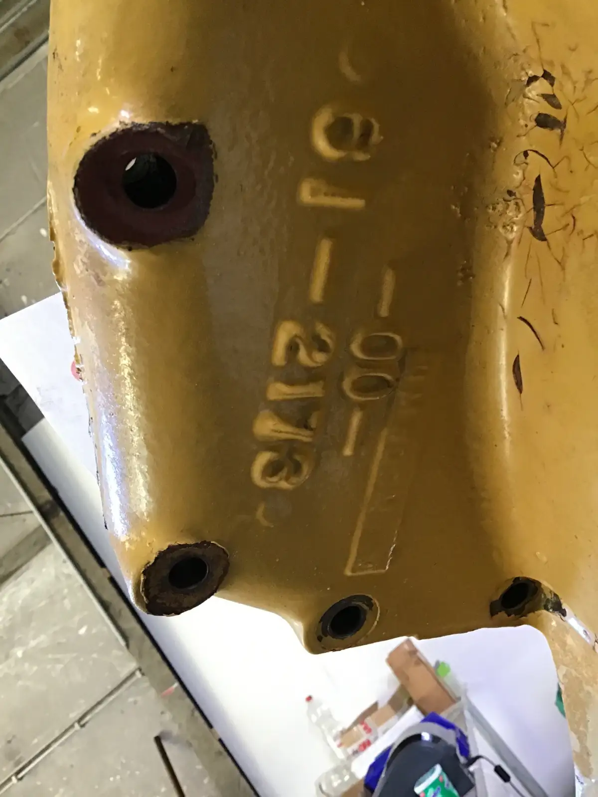CATERPILLAR CARCASSE DE VOLANT 3545782 UTILISÉ - Image 2