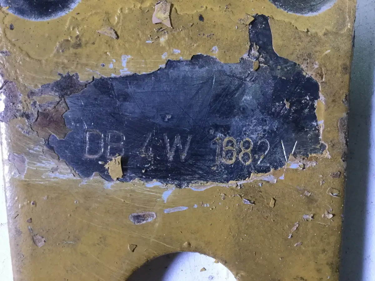 CATERPILLAR LIFTING EYE 4W1682 USED - Picture 2