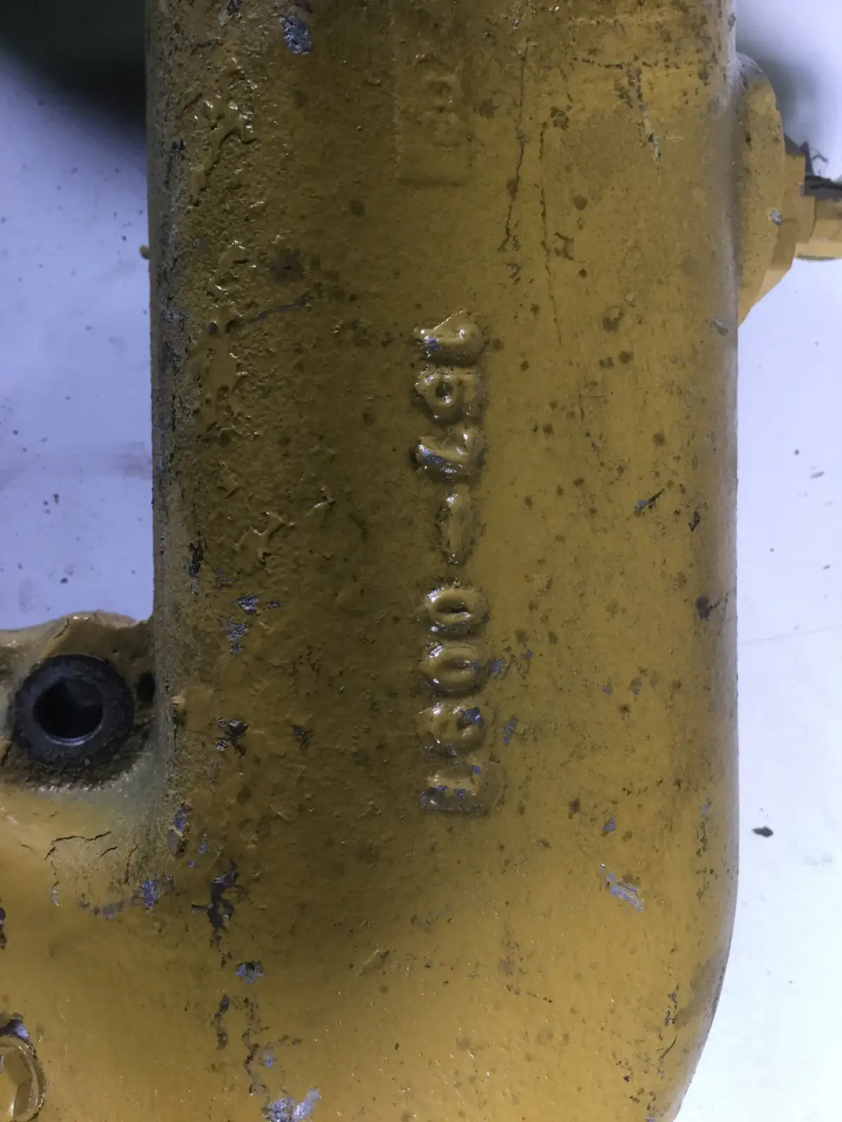 CATERPILLAR INLET MANIFOLD 1570097 USED - Picture 2