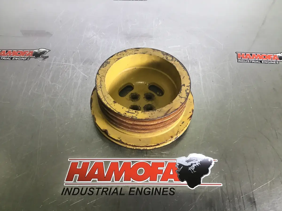 CATERPILLAR CRANKSHAFT PULLEY 4W8595 USED - Picture 2