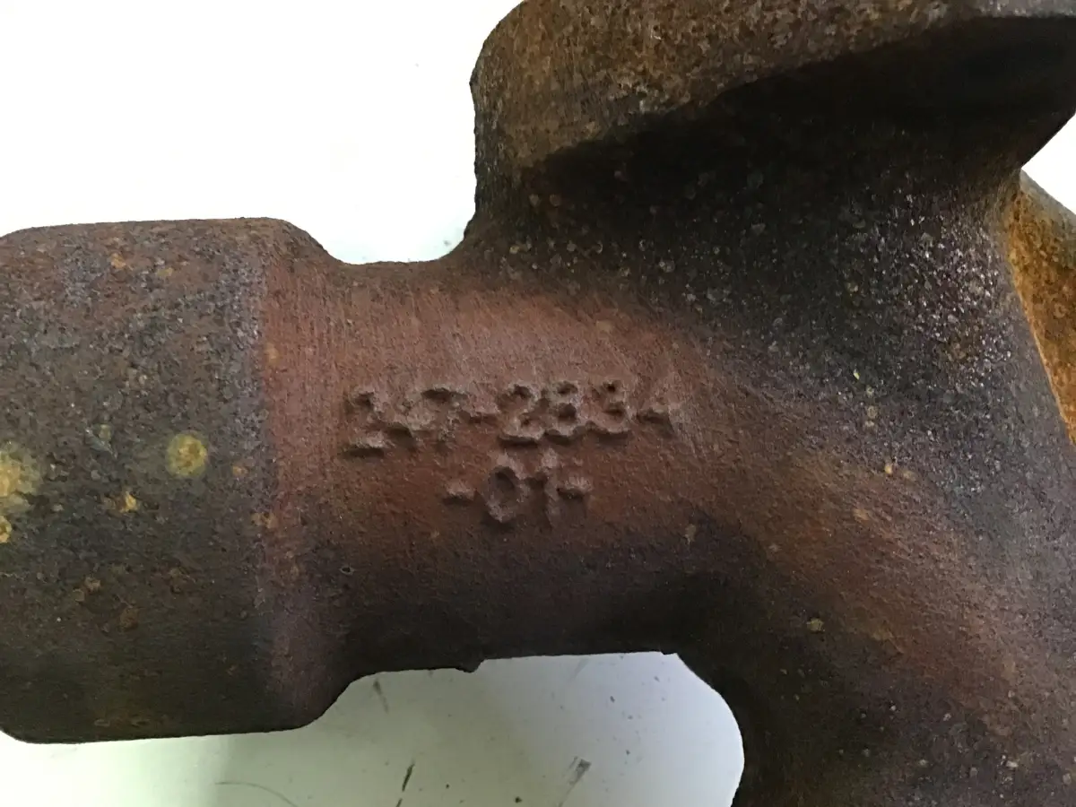 CATERPILLAR UITLAATMANIFOLD 2472834 GEBRUIKT - Afbeelding 2