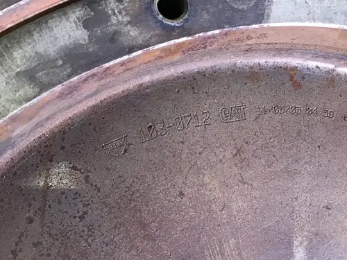 CATERPILLAR FLYWHEEL 1030712 USED - Thumb image 2