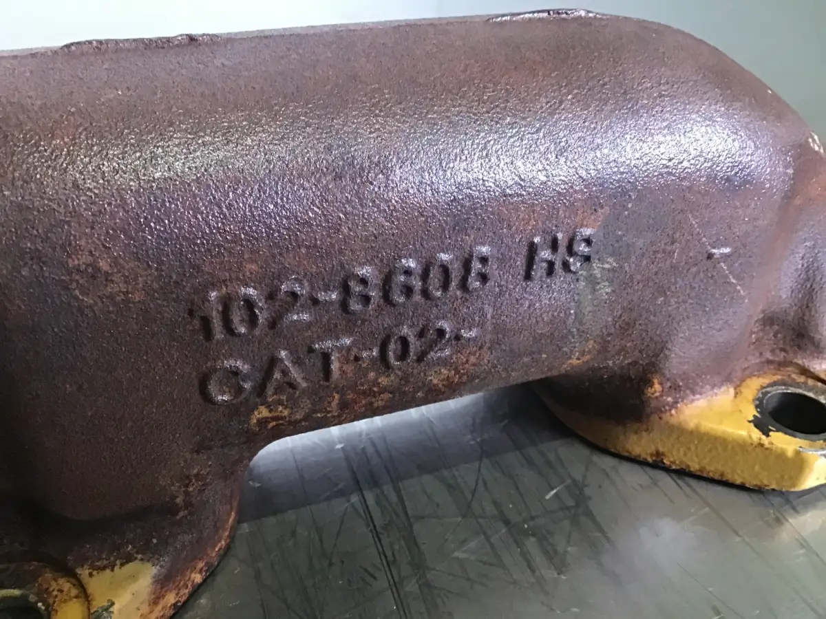 CATERPILLAR EXHAUST MANIFOLD 1028501 USED - Picture 2