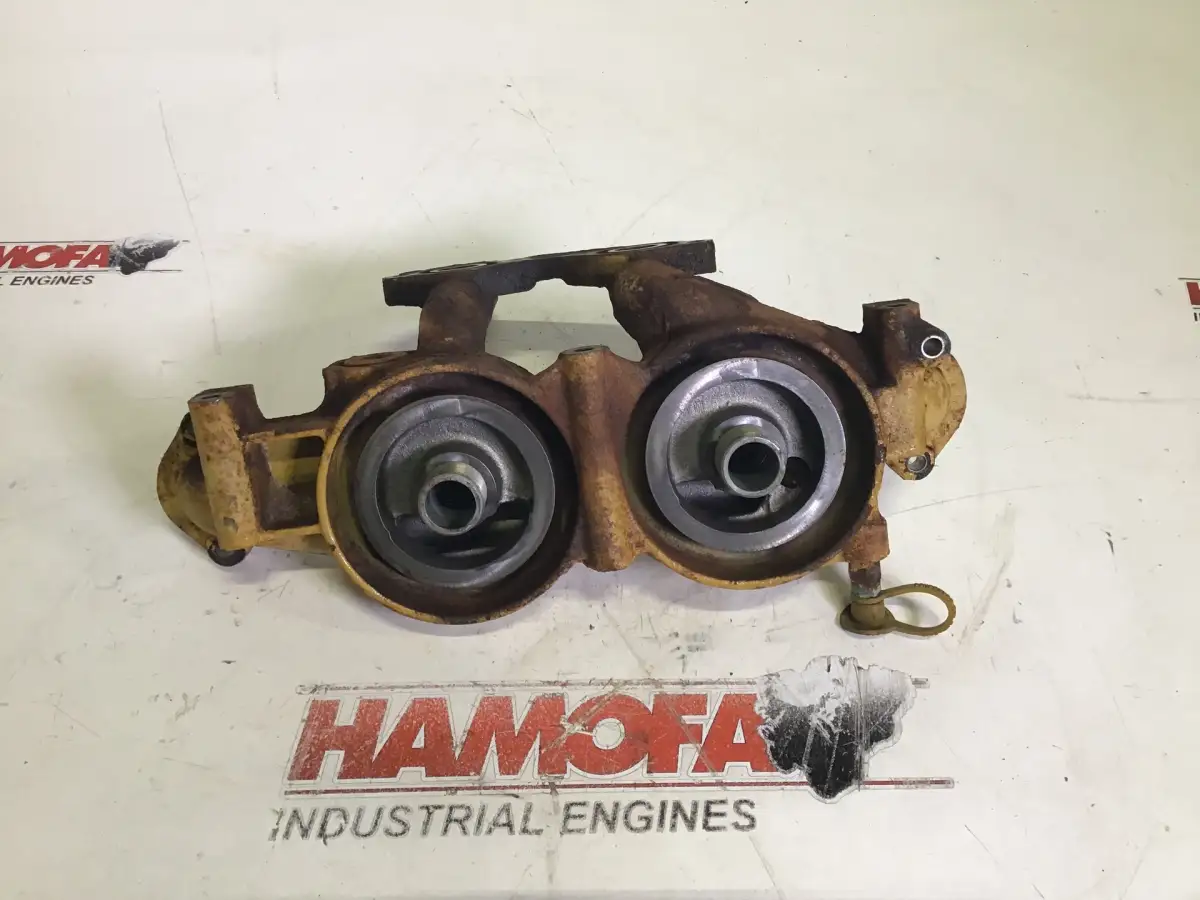 CATERPILLAR OIL FILTER HOUSING 1726059 USED - Picture 3