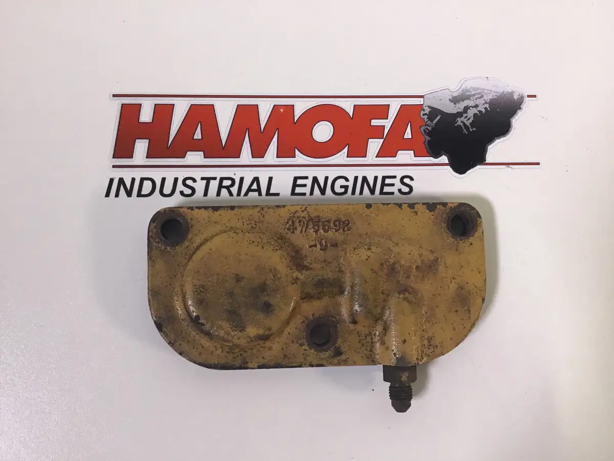 CATERPILLAR OIL FILTER HOUSING COVER 4W5592 USED - Picture 2
