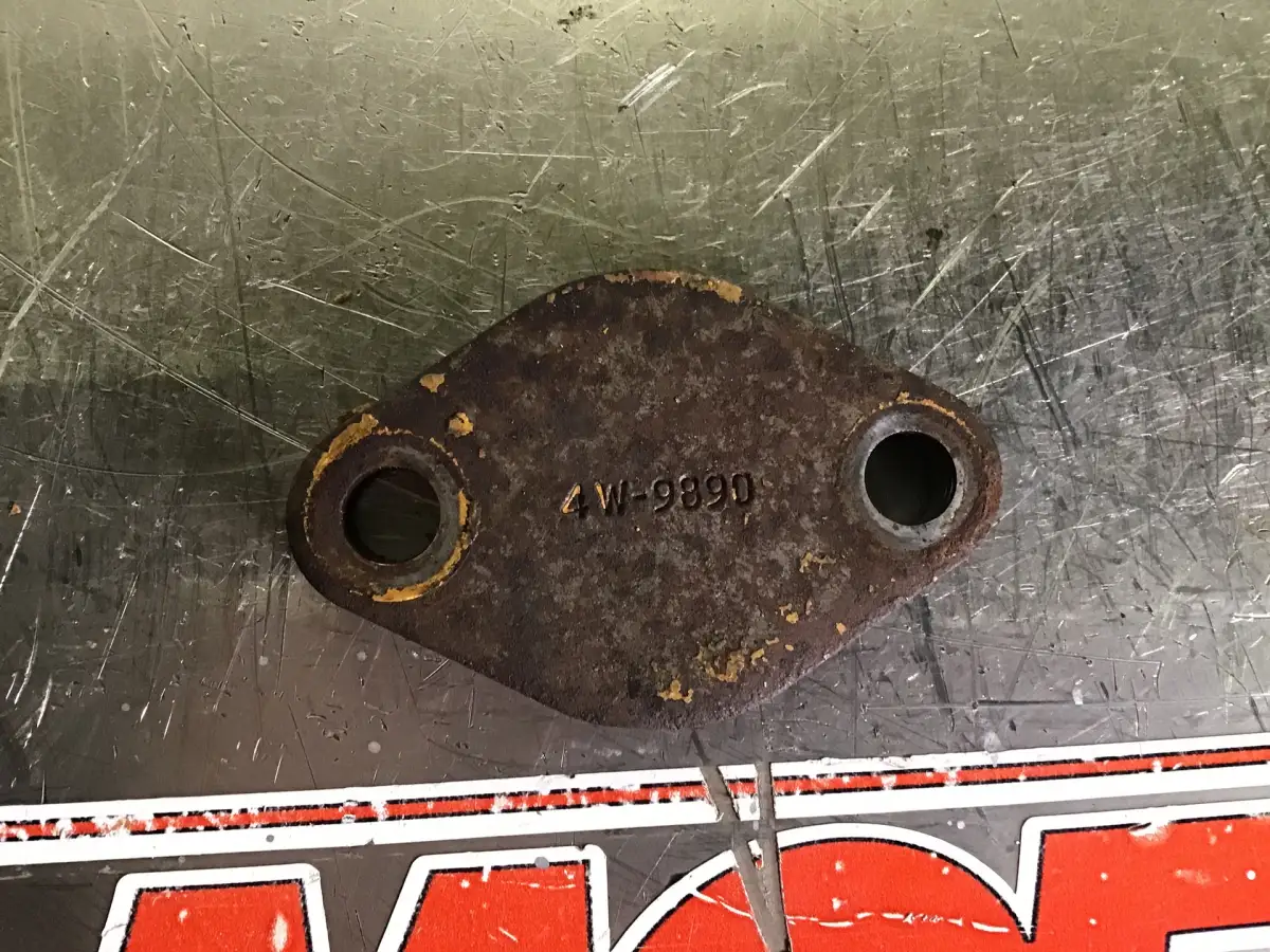 CATERPILLAR COVER PLATE 4W9890 USED - Picture 2