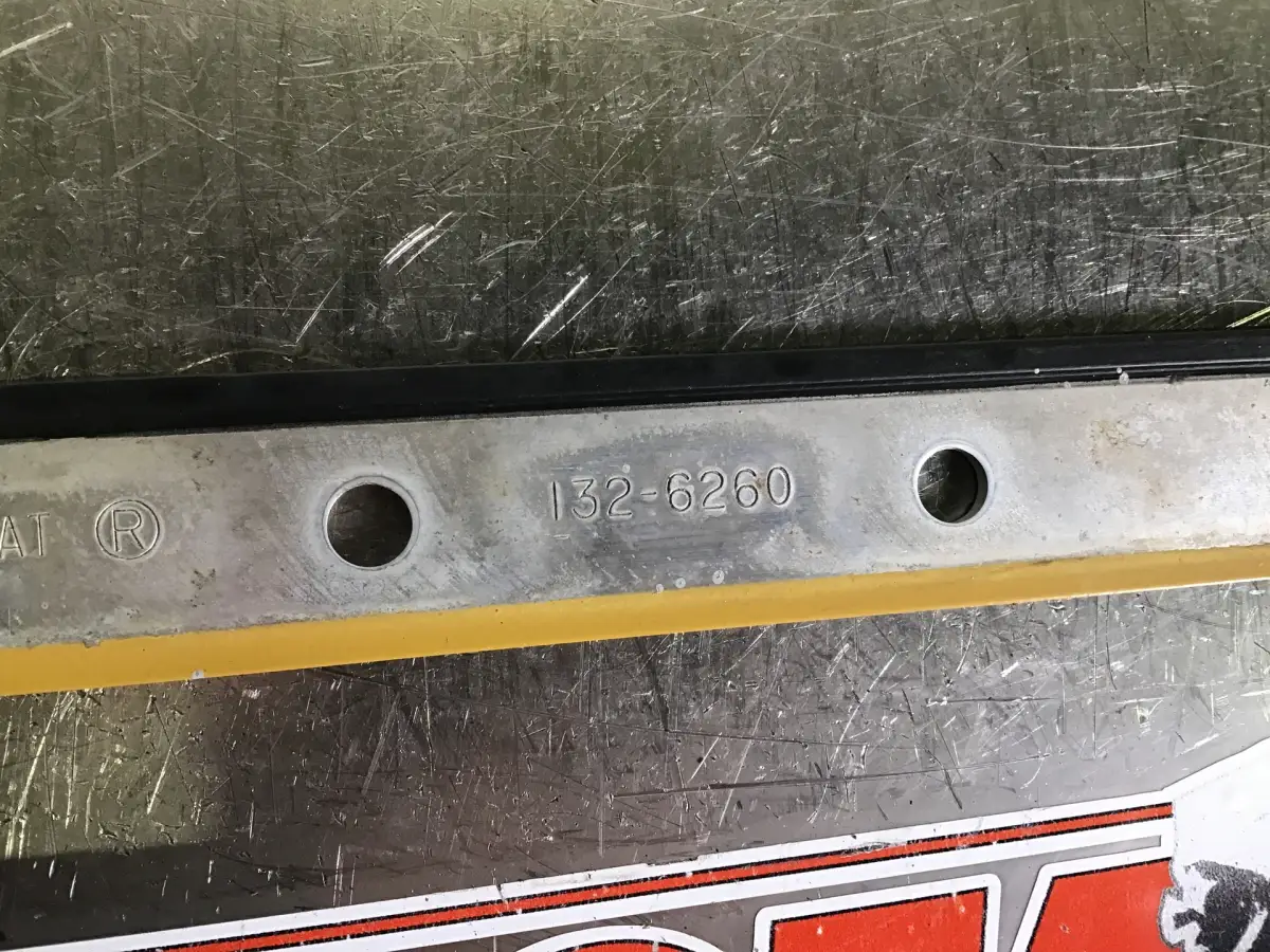 CATERPILLAR RUBBER GASKET 1326260 USED - Picture 2