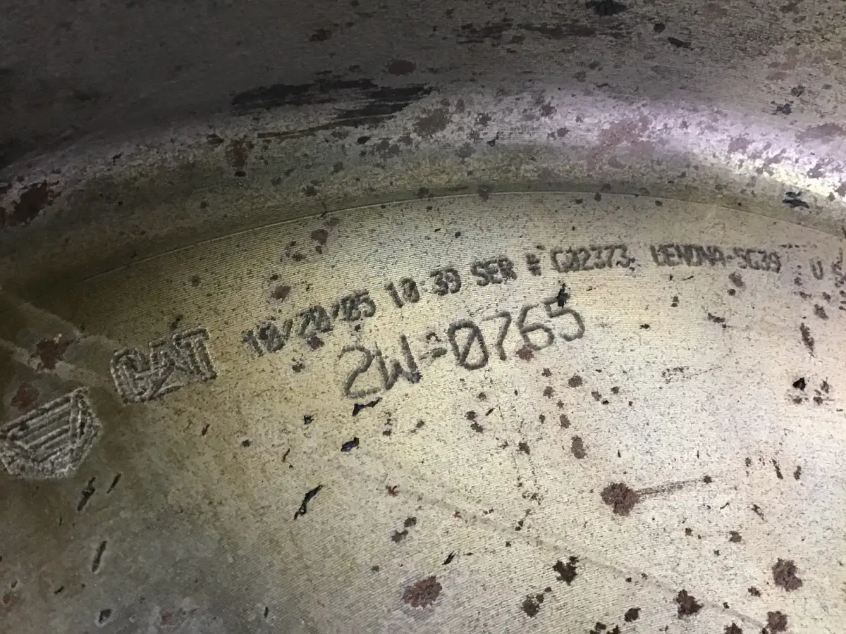 CATERPILLAR FLYWHEEL 2W0765 USED - Picture 2