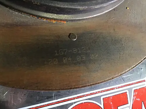 CATERPILLAR VIBRATION DAMPER 1678121 USED - Thumb image 2