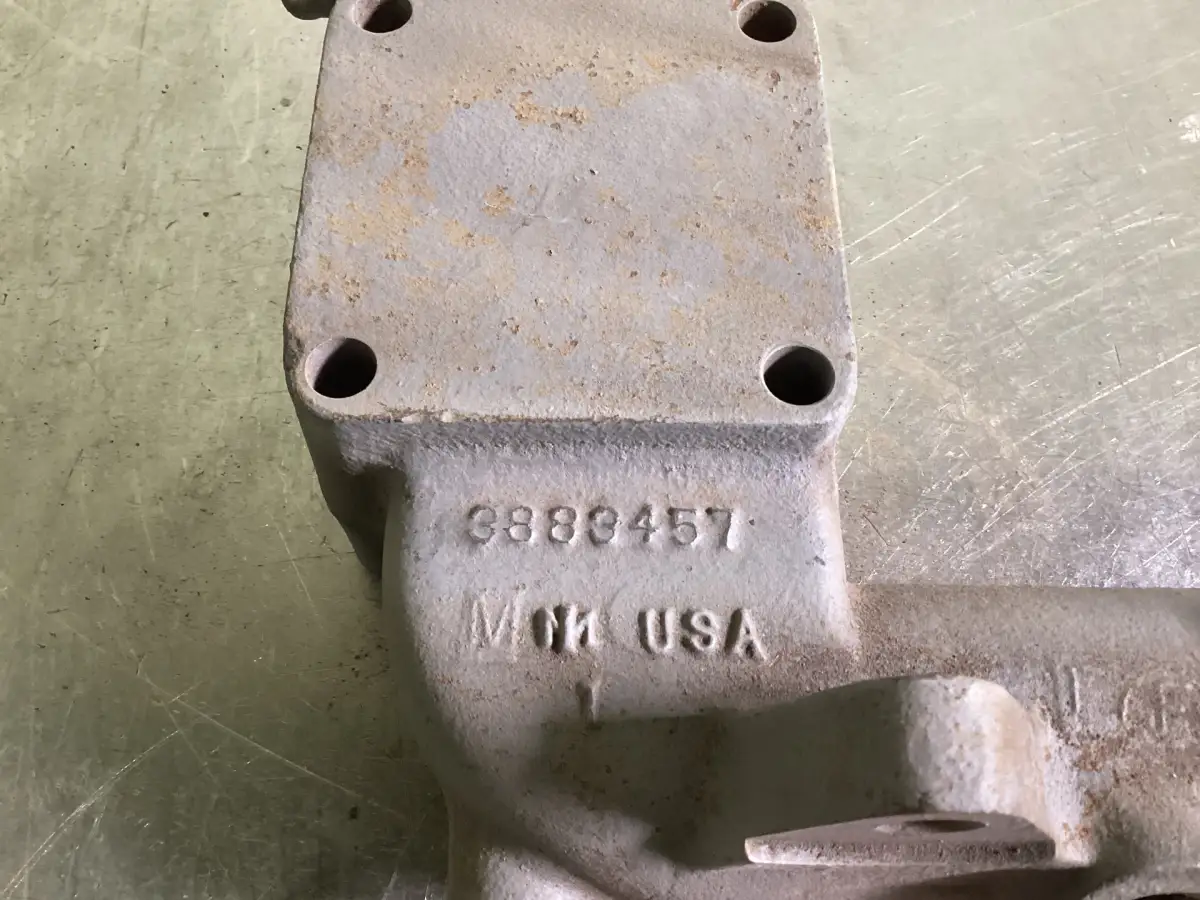 CUMMINS CUM L10 BOÎTIER DE THERMOSTAT 3883457 D'OCCASION - Image 2