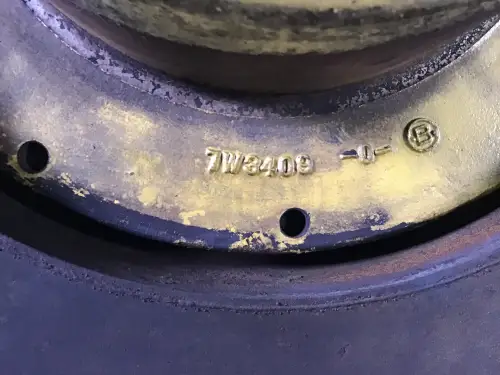 CATERPILLAR CRANK PULLEY 7W3409 USED - Thumb image 2