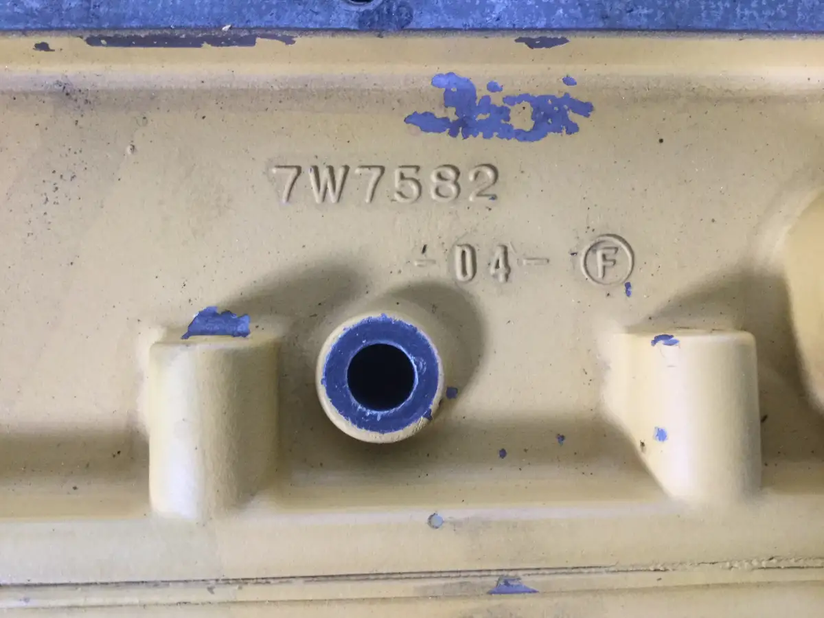 CATERPILLAR INLAATMANIFOLD 7W7582 GEGEBROKEN - Afbeelding 2