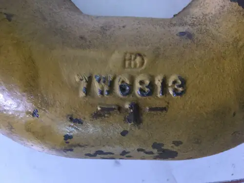 CATERPILLAR КРЫШКА ОХЛАДИТЕЛЯ МАСЛА 7W6813 Б/У - Миниатюра 2