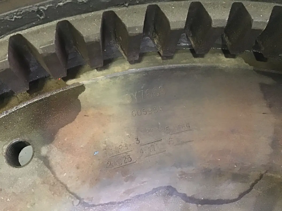 VOLANTE CATERPILLAR 9Y7668 USADO - Imagen 2
