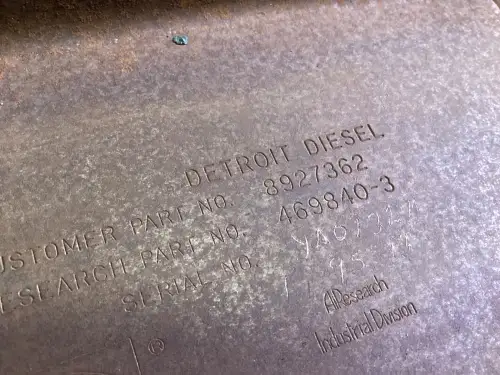 DETROIT DIESEL 8927362 D'OCCASION - Miniature 2