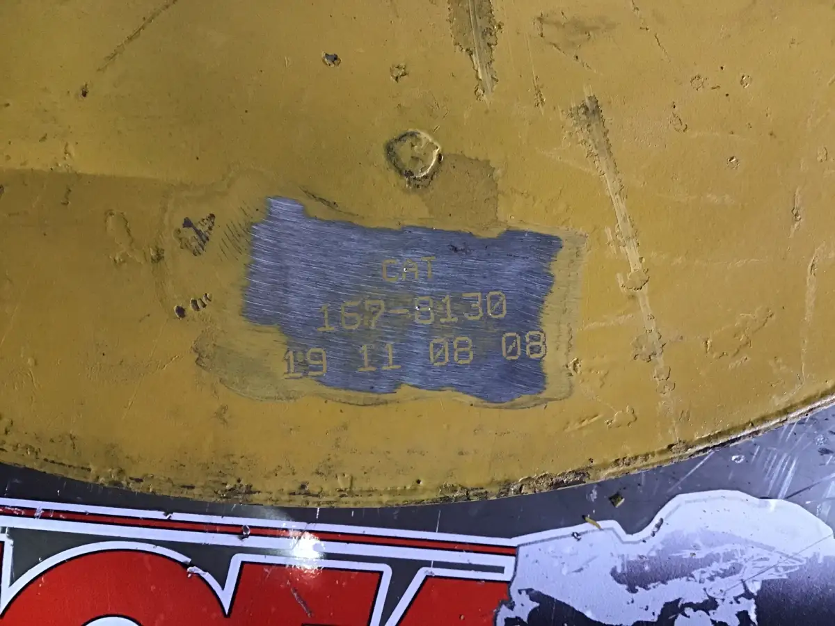 CATERPILLAR VIBRATION DAMPER 1678130 USED - Picture 2