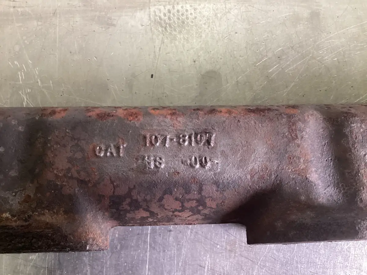CATERPILLAR EXHAUST MANIFOLD 1078107 USED - Picture 3