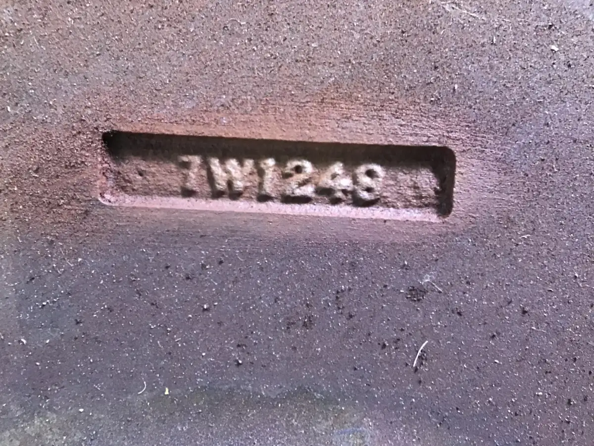 CATERPILLAR FLYWHEEL 7W1250 USED - Picture 2