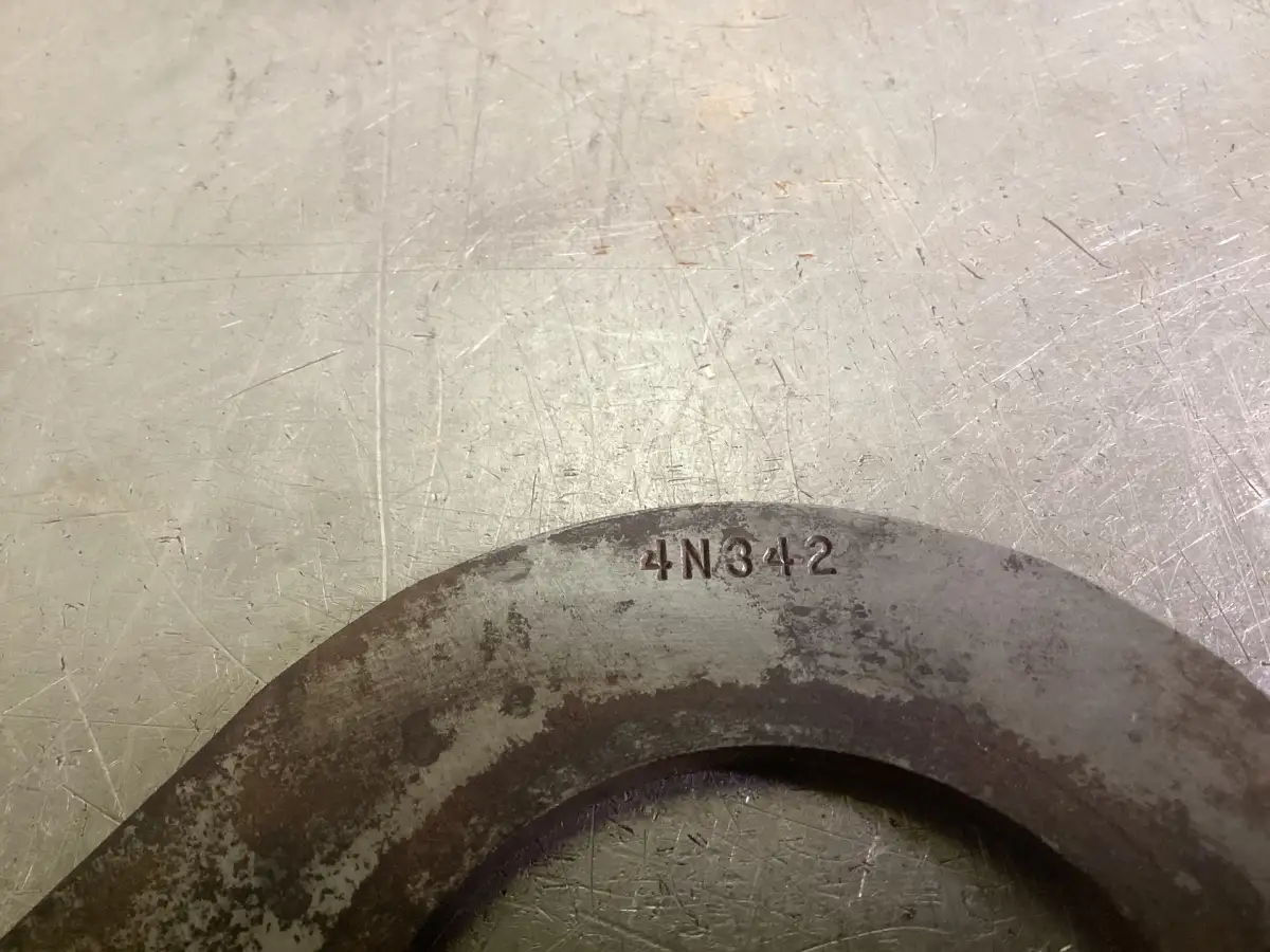 CATERPILLAR LOCKING PLATE 4N0342 USED - Picture 2