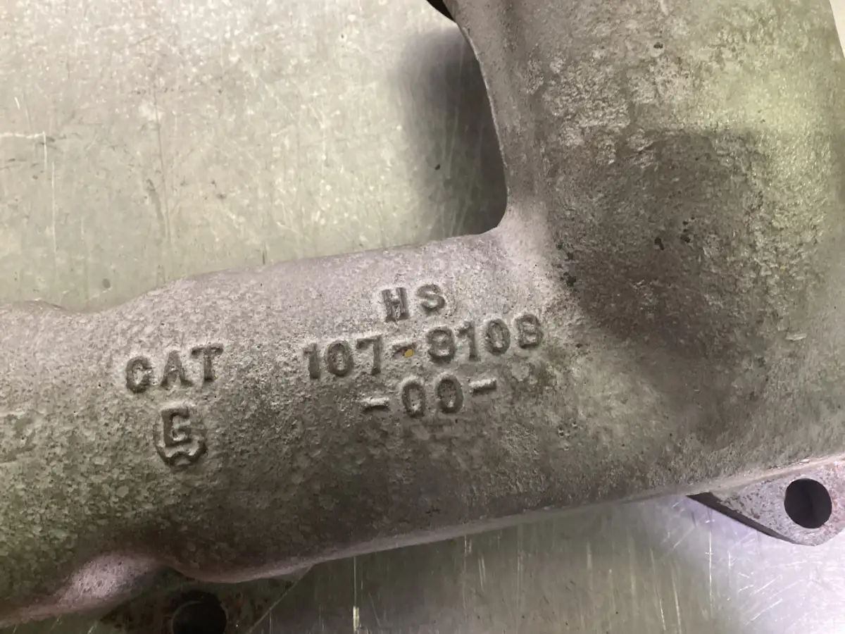 CATERPILLAR EXHAUST MANIFOLD 1078108 USED - Picture 2