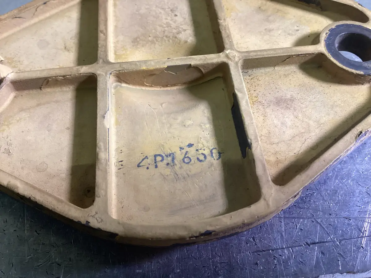CATERPILLAR COVER PLATE 4P1650 USED - Picture 2
