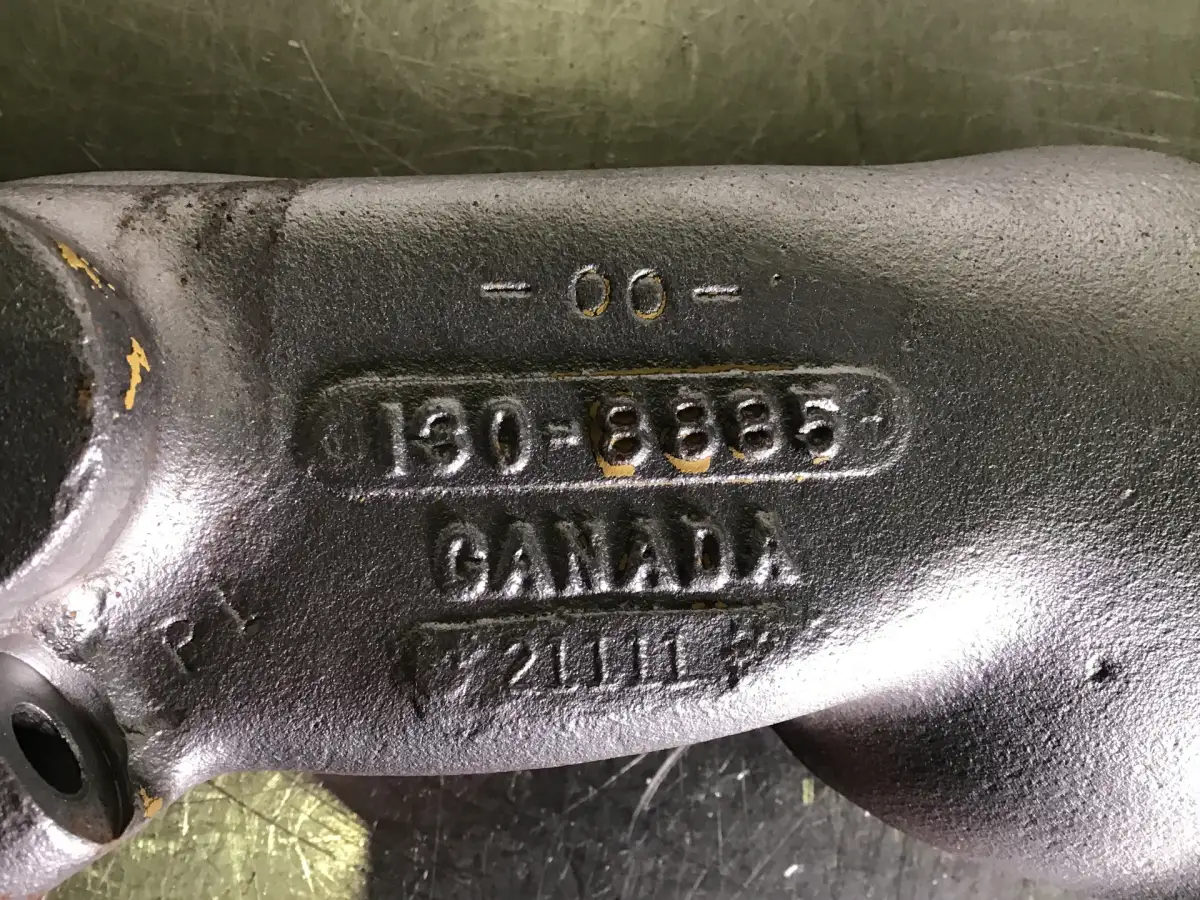 CATERPILLAR OIL COOLER COVER 1308885 USED - Picture 2