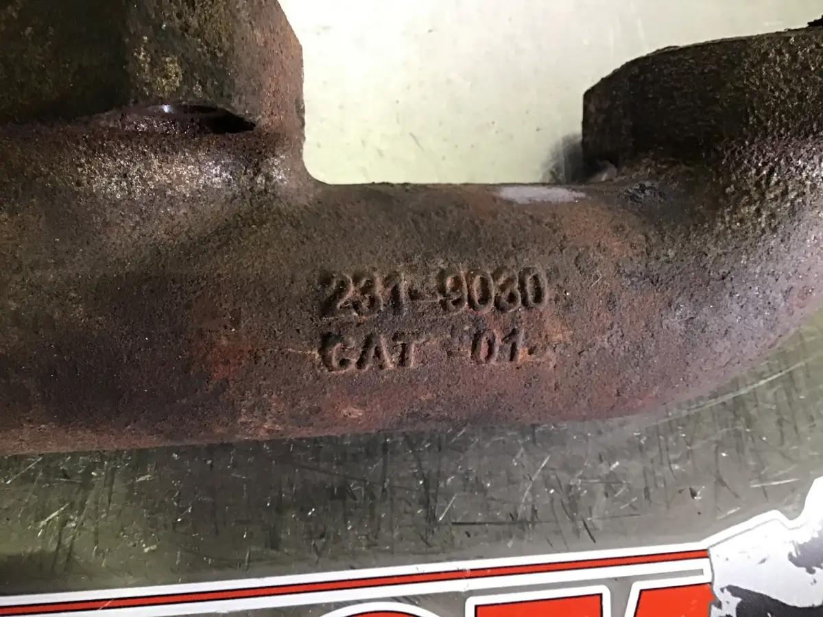 CATERPILLAR EXHAUST MANIFOLD 2319030 USED - Picture 2
