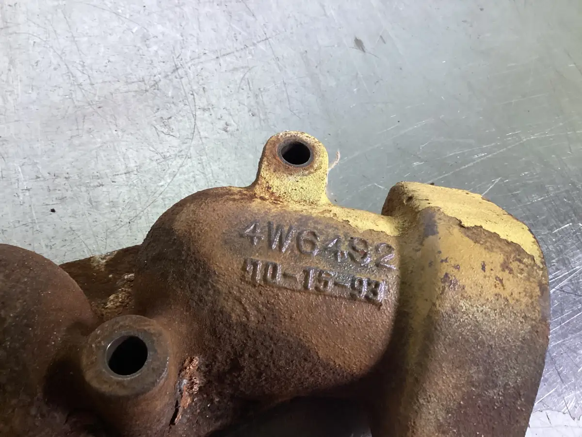 CATERPILLAR THERMOSTAATHUIS 4W6492 GEBRUIKT - Afbeelding 2